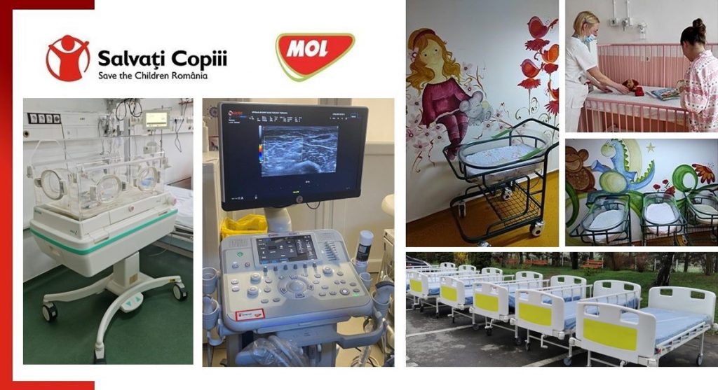 Salvați Copiii România a dotat Spitalul de Copii din Timișoara cu un ecograf portabil și un analizor de toxicologie