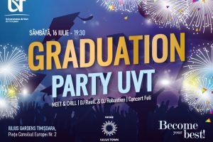 Ceremonia de absolvire UVT, o atmosferă unică și un party memorabil