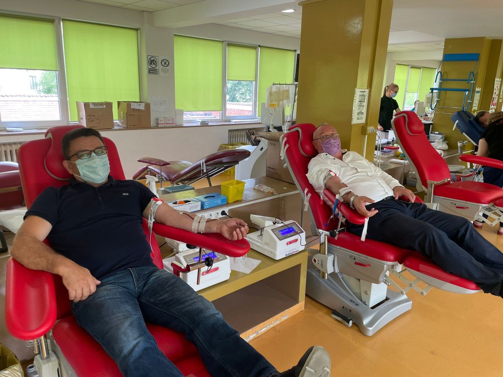20 de angajați ai Direcției de Prestări Servicii Timiș au donat sânge pentru semenii aflați în dificultate