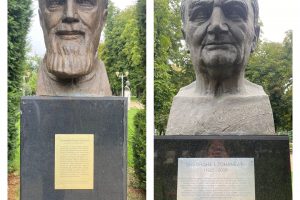 Statuile Mitropolitului Nicolae Corneanu și a lui G. I. Tohăneanu și-au reluat locul pe Aleea Personalităților