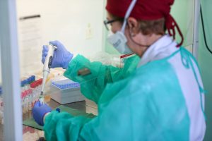 Centru de testare RT-PCR la Spitalul de Boli Infecțioase „Victor Babeș”