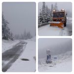 A nins pe DN 7A, la limita județelor Hunedoara și Vâlcea