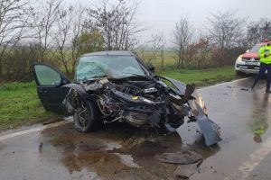 Grav accident la ieșirea din localitatea Albina