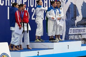 Două medalii pentru CSC Ghiroda la Campionatul Mondial de Karate din Italia