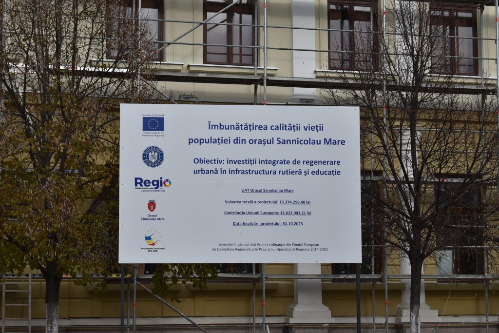 Administrația din Sânnicolau Mare, campioană la atragerea de fonduri europene. Ce proiecte se realizează