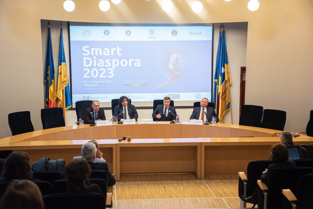 Rectorii universităților timișorene au lansat conferința „Smart Diaspora”
