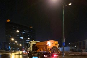Intervenții de iarnă pe străzile din Timișoara