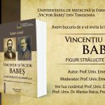 Lansare de carte: „Vincențiu și Victor Babeș, figuri strălucite ale Banatului”. Autor: Sabin Ionel