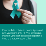 În fiecare zi, 9 românce sunt diagnosticate cu cancer de col uterin, jumătate dintre acestea având până în 50 de ani