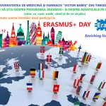 Programul ERASMUS+ – CHANGING LIVES, OPENING MINDS, la Universitatea de Medicină și Farmacie ”Victor Babeș” din Timișoara