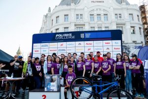 Sute de iubitori ai pedalării, înscriși la cea de-a III-a ediție a Poli Bike Challenge