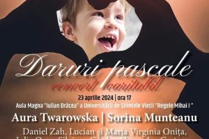 Concert caritabil „Daruri pascale”, la USV Timișoara