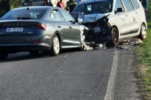 Accident în lanț pe drumul Timișoara-Orțișoara