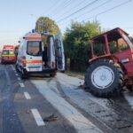 Bărbat reținut în Timiș după ce a condus un tractor băut, fără permis și neînmatriculat