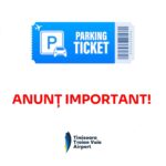 Funcția „Tichet pierdut”, eliminată din aparatele de taxare de la aeroportul din Timișoara