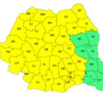 Cod galben de caniculă joi în aproape toată țara