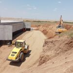 Evoluția lucrărilor pe drumul de legătură care va facilita accesul șoferilor la Autostrada A1/Foto