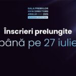 Înscrierile la Gala Premiilor pentru Directorii Anului 2025 se prelungesc până în 27 iulie