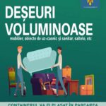 Colectare gratuită a deșeurilor voluminoase în comuna Jebel