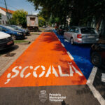 Punct de drop-off nou și fațadă renovată la Școala Gimnazială 21 din zona Badea Cârțan