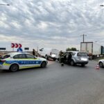 Patru mașini implicate într-un accident la Dudeștii Noi/Foto