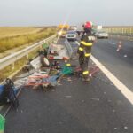 Accident pe A1, în Timiș