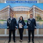 O polițistă din Timiș, premiată de ministrul Afacerilor Interne pentru un gest care a salvat o viață