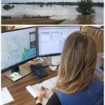 Exercițiu de simulare și verificare a fluxului informațional în situații de risc de inundații pe râu...