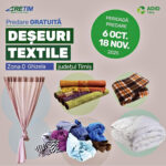 Se anunță ultima campanie din 2025 de predare gratuită a deșeurilor textile în Zona 0 Ghizela