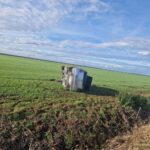 Accident grav pe DJ 692, în Timiș. Două persoane, dintre care un copil, au ajuns la spital