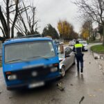 Accident în Lugoj. Un bărbat rănit după coliziunea dintre o autoutilitară și un autoturism