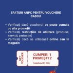Promoție atractivă, utilizare responsabilă: sfaturi ANPC pentru vouchere