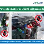 RETIM: Pericol de incendii din cauza bateriilor neseparate de deșeurile electrice și electronice
