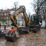 Parcul Zurich din zona Telegrafului revine la dimensiunea reală