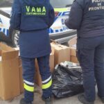 Peste 100 de pistoale și 60.000 de țigarete descoperite într-un transport de mărfuri
