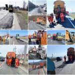 Lucrări de reparații pe mai multe drumuri naționale din vestul țării și pe Autostrada A1