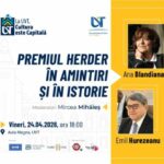 „Premiul Herder în amintiri și în istorie”, eveniment cultural organizat de Universitatea de Vest di...