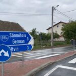 Drumul DJ 593C, care leagă comunele Șag și Sânmihaiu Român, deschis circulației rutiere / VIDEO