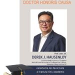 Ceremonia de decernare a titlului de Doctor Honoris Causa Prof. Univ. Dr. Derek John Hausenloy, la U...
