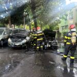Incendiu la trei autoturisme în Timișoara: două mașini, distruse de flăcări pe Calea Bogdăneștilor