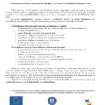 Finalizarea lucrărilor la infrastructura de apă și canalizare în localitățile Checea și Cenei
