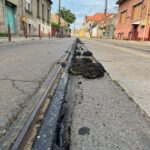 Refacerea carosabilului și a traversărilor liniilor de tramvai în cea mai circulată intersecție din ...