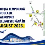 Aeroportul Timișoara informează: restricțiile de circulație pe strada Aeroport se prelungesc până la...