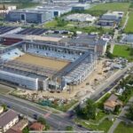Bani de la Consiliul Județean Timiș pentru lucrările efectuate la stadionul lego