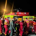 Transfer aeromedical interclinic al unei paciente de 18 ani, asistată ECMO, realizat cu un elicopter...