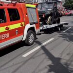 Modulul terestru de intervenție al României a început deplasarea către Serbia