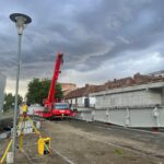 Începe montarea tablierului la Podul Iuliu Maniu (Muncii)