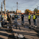 Primăria Timișoara a predat amplasamentul constructorului pentru noua linie de tramvai de pe strada ...