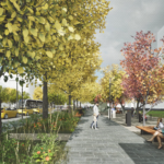 Zona Proclamația de la Timișoara se transformă: piatră naturală în loc de asfalt, mai mult spațiu pe...